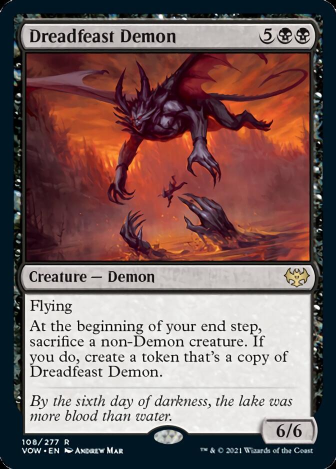 Dreadfeast Demon [Innistrad: Crimson Vow] | Grognard Games