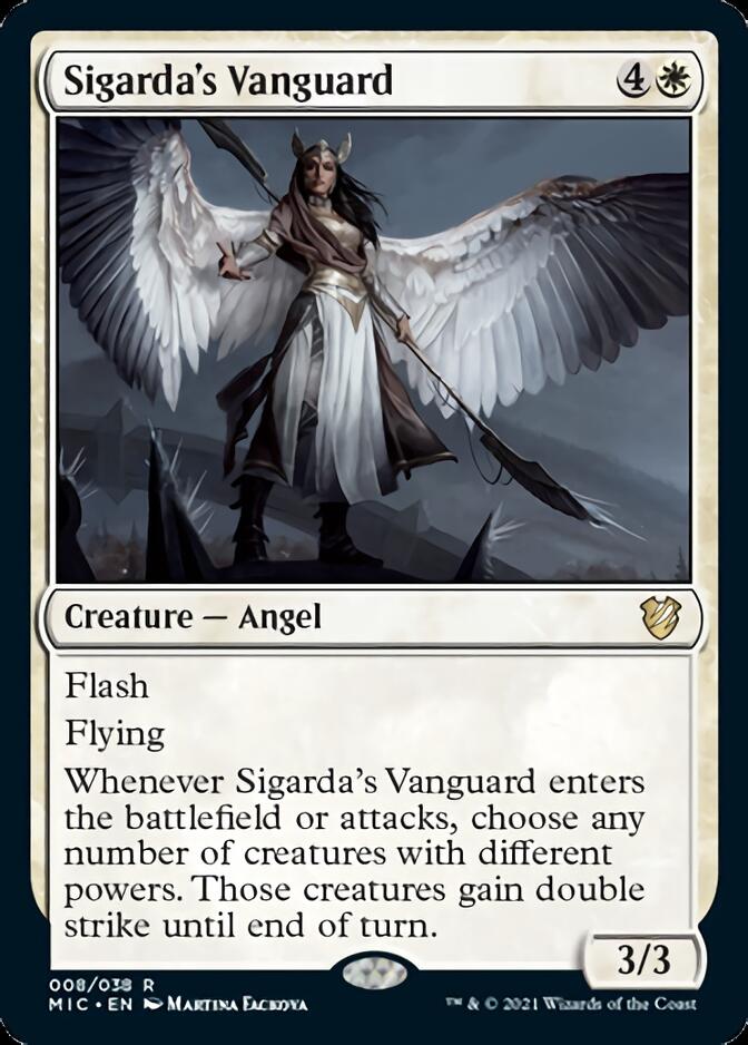 Sigarda's Vanguard [Innistrad: Midnight Hunt Commander] | Grognard Games