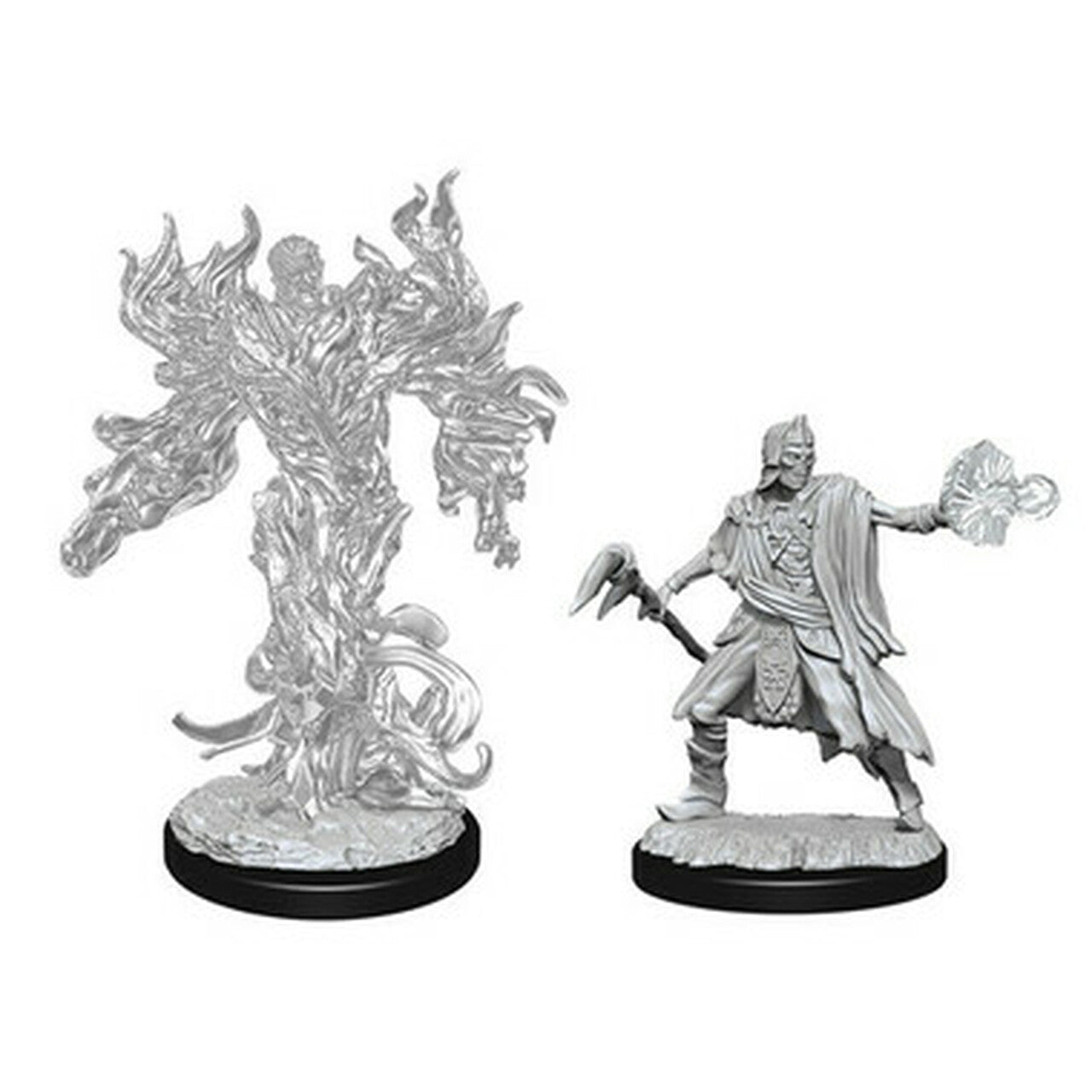 WizKids 903162 Dungeons & Dragons Nolzur's Marvelous Unpainted Miniatures W15 Allip and Deathlock | Grognard Games