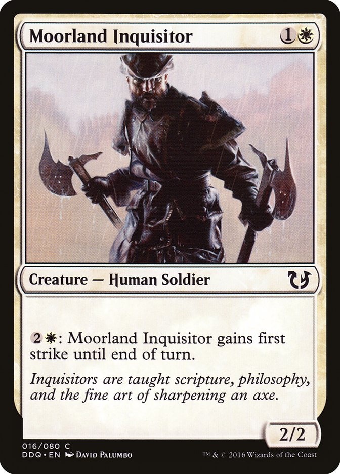 Moorland Inquisitor [Duel Decks: Blessed vs. Cursed] | Grognard Games