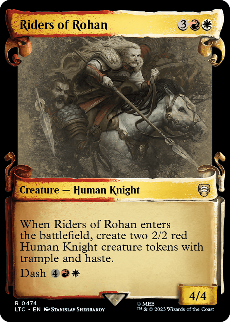 Riders of Rohan [The Lord of the Rings: Tales of Middle-Earth Commander Showcase Scrolls] | Grognard Games