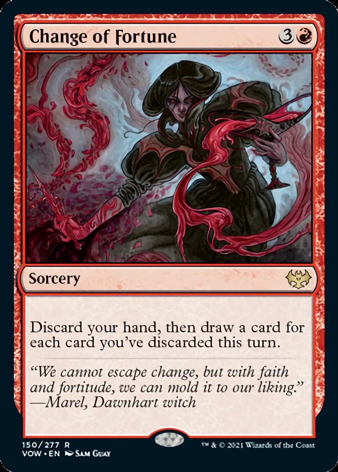 Change of Fortune [Innistrad: Crimson Vow] | Grognard Games