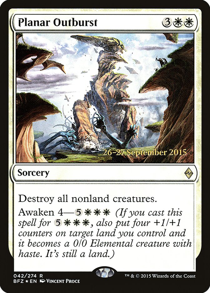 Planar Outburst  [Battle for Zendikar Prerelease Promos] | Grognard Games