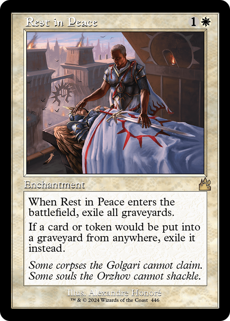 Rest in Peace (Retro Frame) [Ravnica Remastered] | Grognard Games