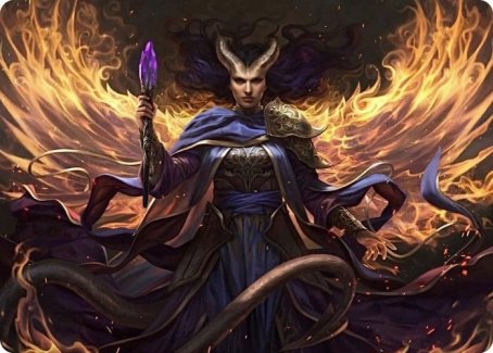 Farideh, Devil's Chosen Art Card [Dungeons & Dragons: Adventures in the Forgotten Realms Art Series] | Grognard Games