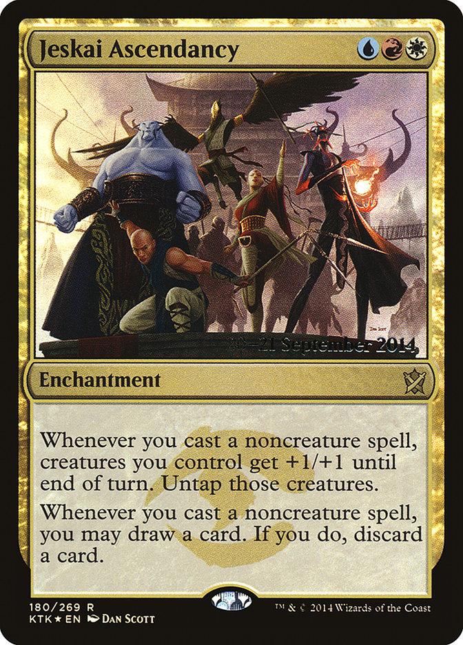 Jeskai Ascendancy  [Khans of Tarkir Prerelease Promos] | Grognard Games