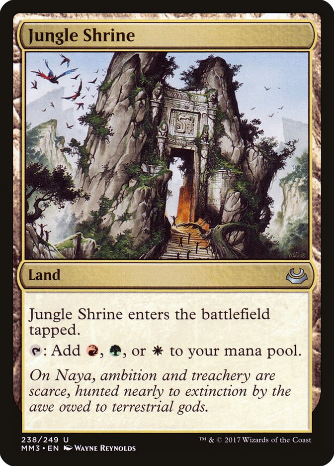 Jungle Shrine [Modern Masters 2017] | Grognard Games