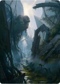 Swamp 2 Art Card [Zendikar Rising Art Series] | Grognard Games