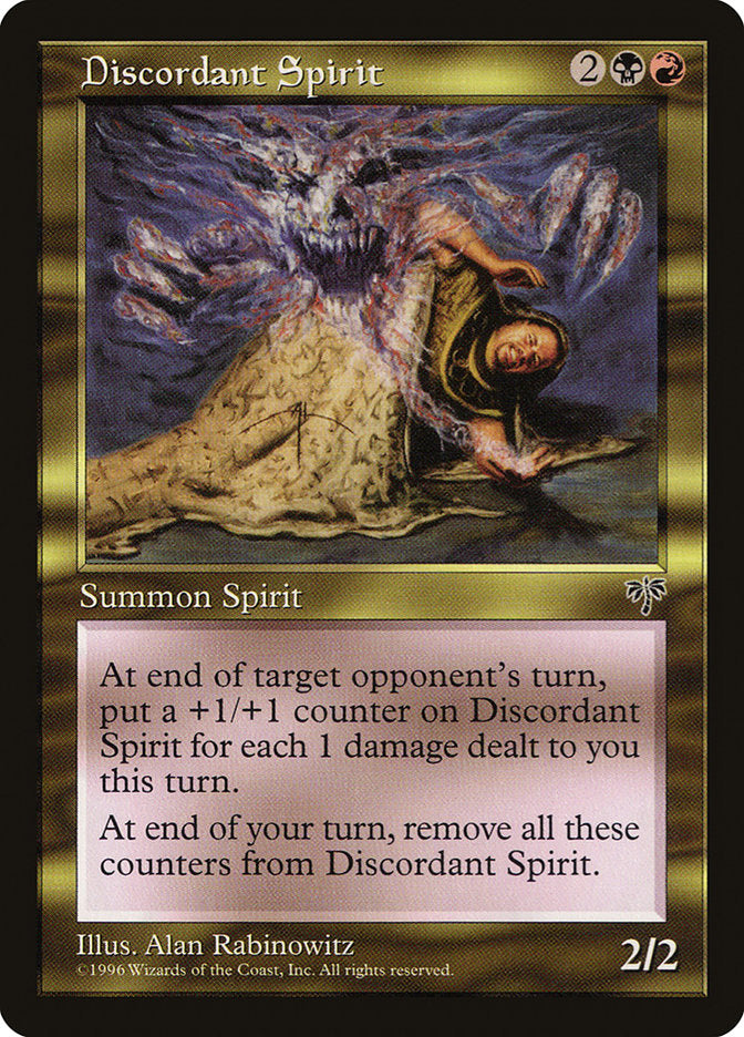 Discordant Spirit [Mirage] | Grognard Games