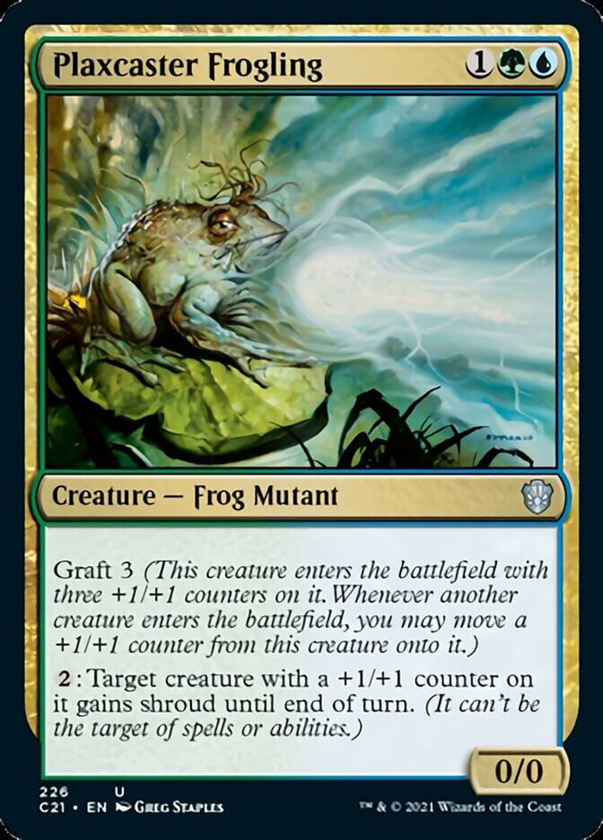 Plaxcaster Frogling [Commander 2021] | Grognard Games