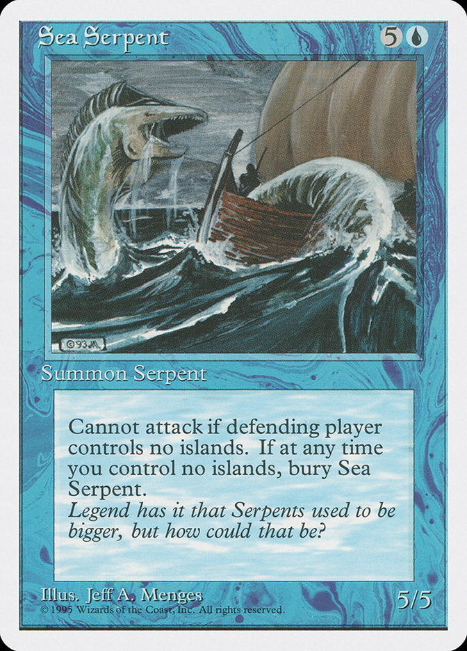 Sea Serpent [Fourth Edition] | Grognard Games