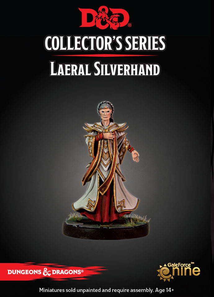 Dungens & Dragons Collector Series Laeral Silverhand | Grognard Games