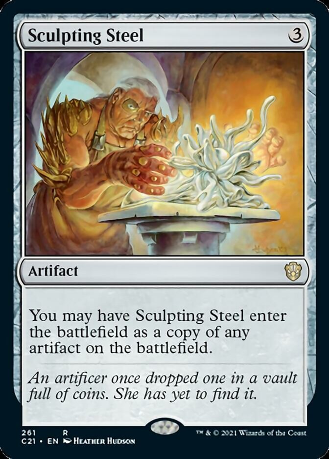 Sculpting Steel [Commander 2021] | Grognard Games