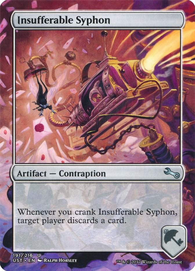 Insufferable Syphon [Unstable] | Grognard Games