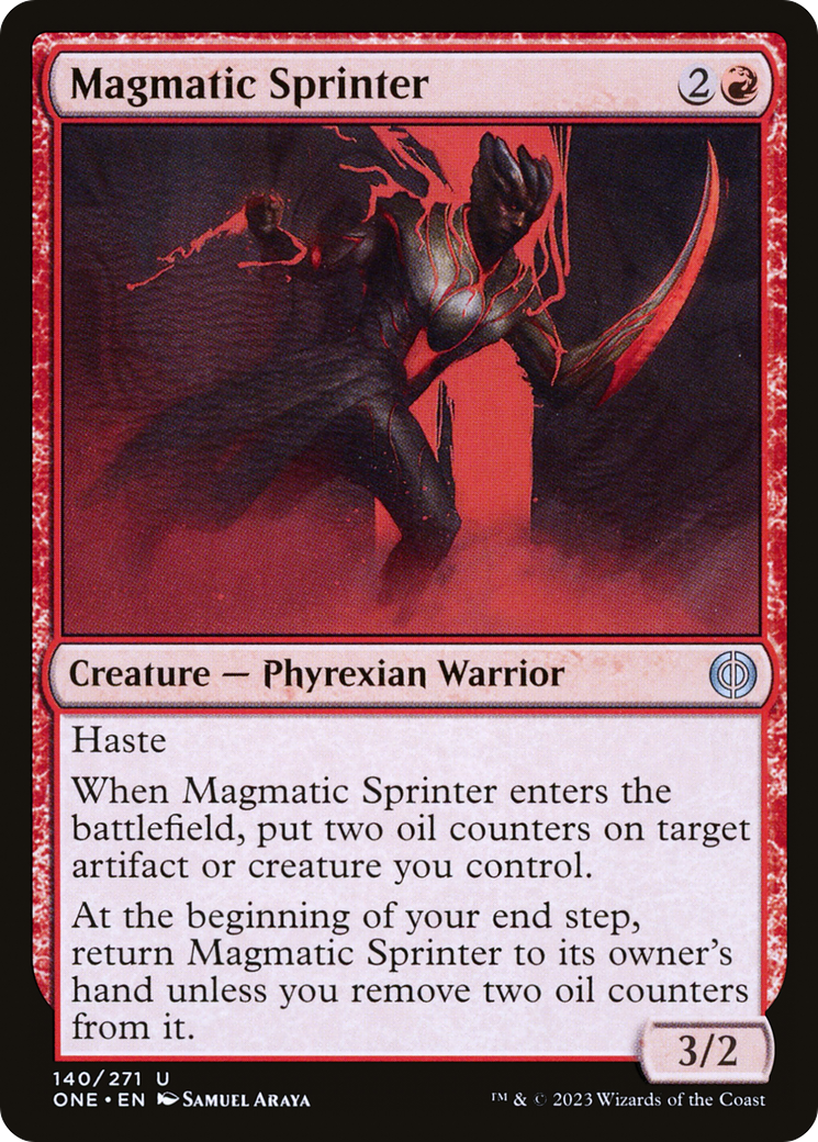 Magmatic Sprinter [Phyrexia: All Will Be One] | Grognard Games