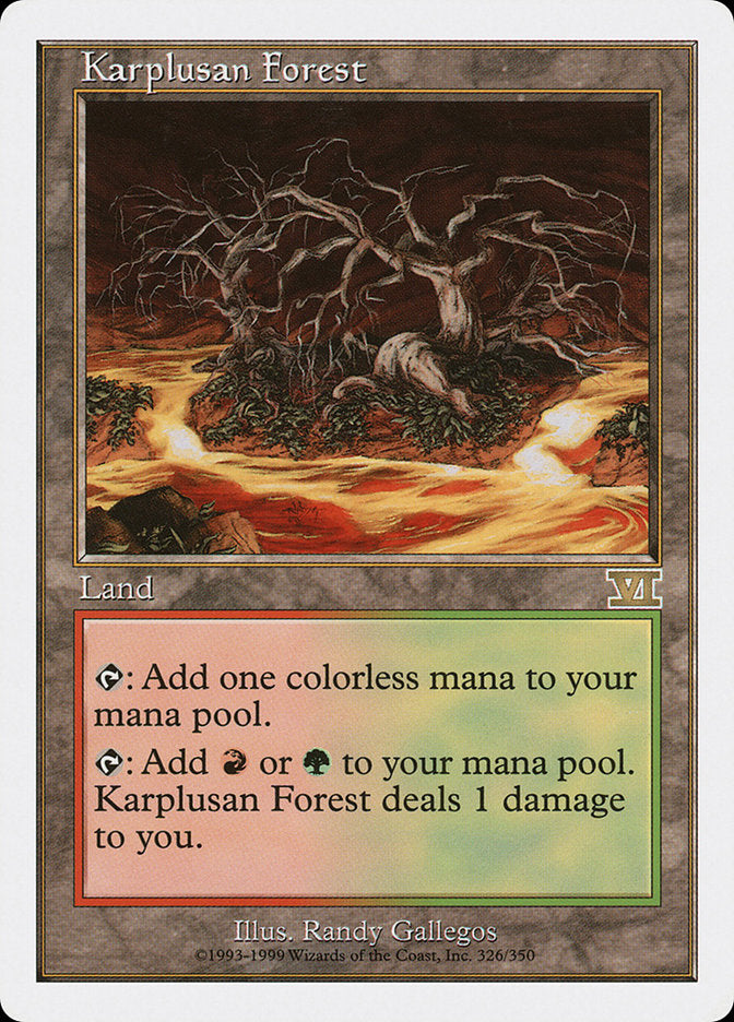 Karplusan Forest [Classic Sixth Edition] | Grognard Games