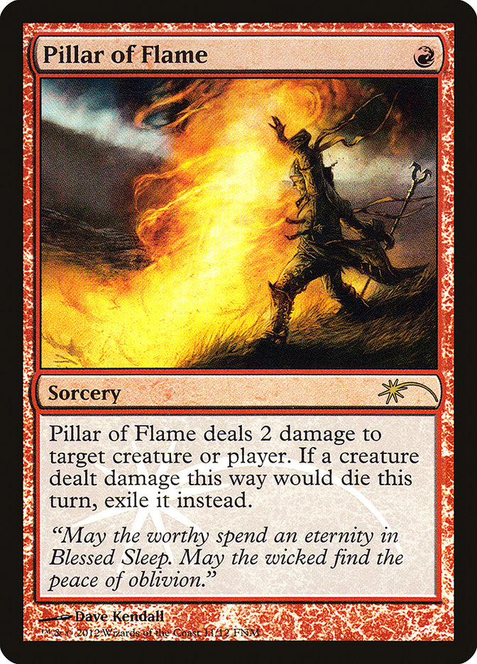 Pillar of Flame [Friday Night Magic 2012] | Grognard Games