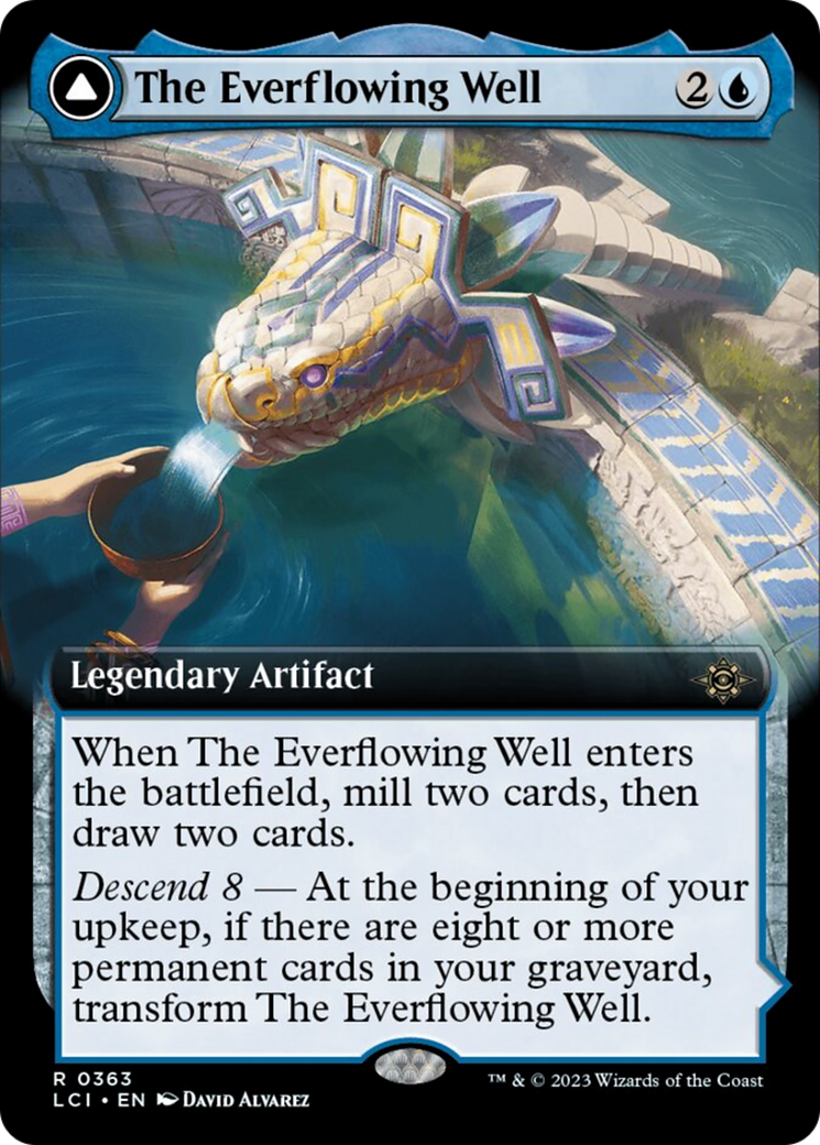 The Everflowing Well // The Myriad Pools (Extended Art) [The Lost Caverns of Ixalan] | Grognard Games