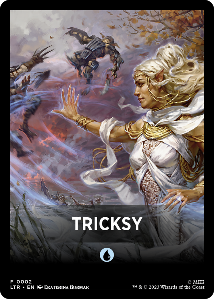 Tricksy Theme Card [The Lord of the Rings: Tales of Middle-Earth Tokens] | Grognard Games