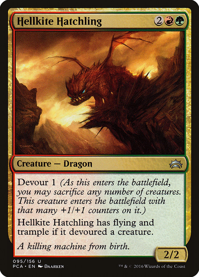 Hellkite Hatchling [Planechase Anthology] | Grognard Games