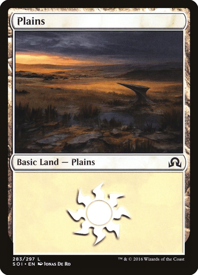 Plains (283) [Shadows over Innistrad] | Grognard Games