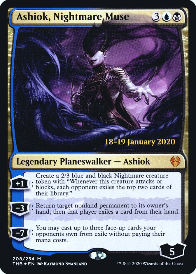 Ashiok, Nightmare Muse [Theros Beyond Death Prerelease Promos] | Grognard Games