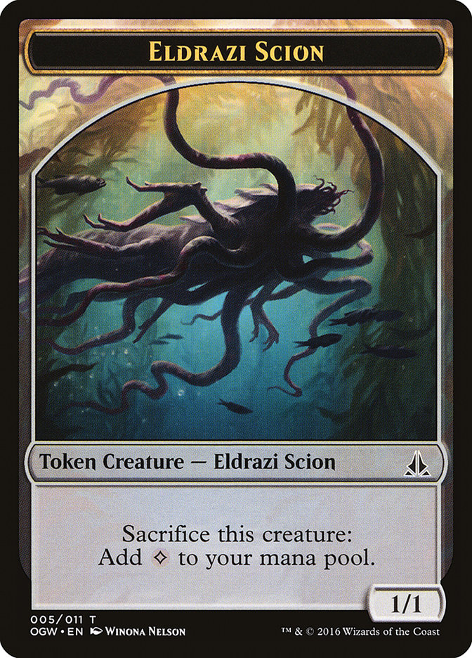 Eldrazi Scion (005/011) [Oath of the Gatewatch Tokens] | Grognard Games