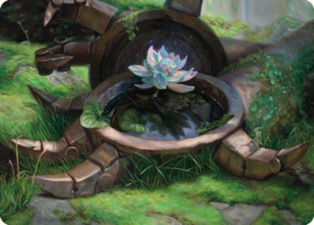 Timeless Lotus Art Card [Dominaria United Art Series] | Grognard Games