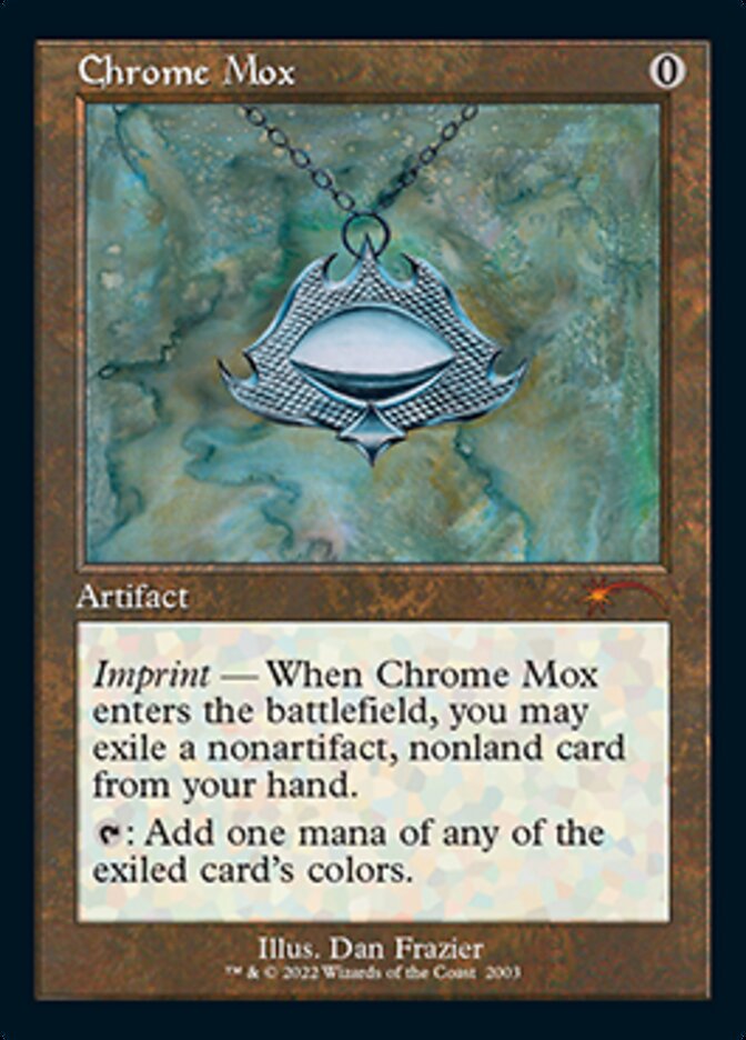 Chrome Mox (Retro) [Secret Lair 30th Anniversary Countdown Kit] | Grognard Games