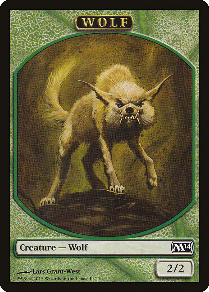 Wolf [Magic 2014 Tokens] | Grognard Games
