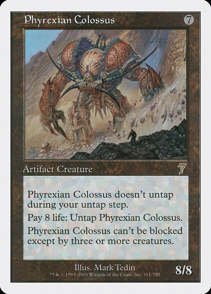 Phyrexian Colossus [Seventh Edition] | Grognard Games