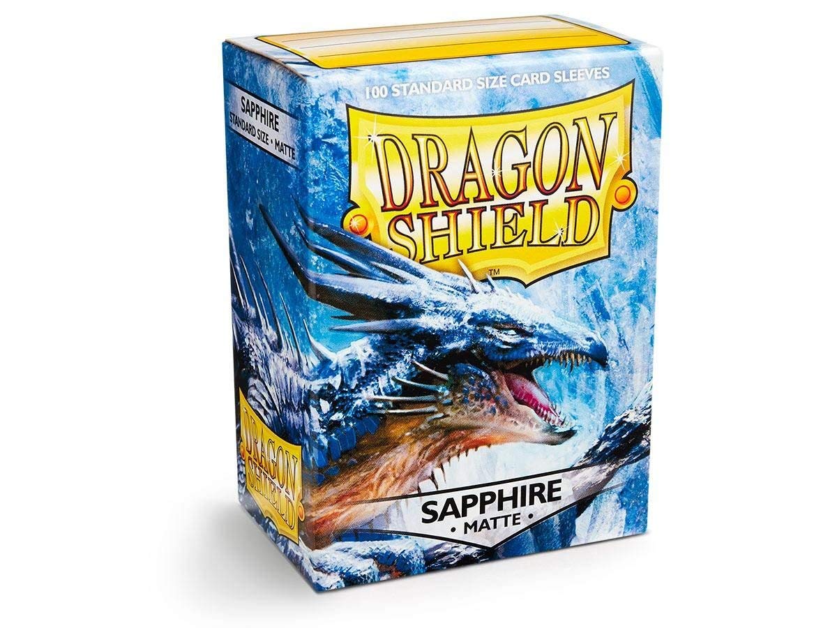 Dragon Shield Matte Sleeves - Sapphire | Grognard Games