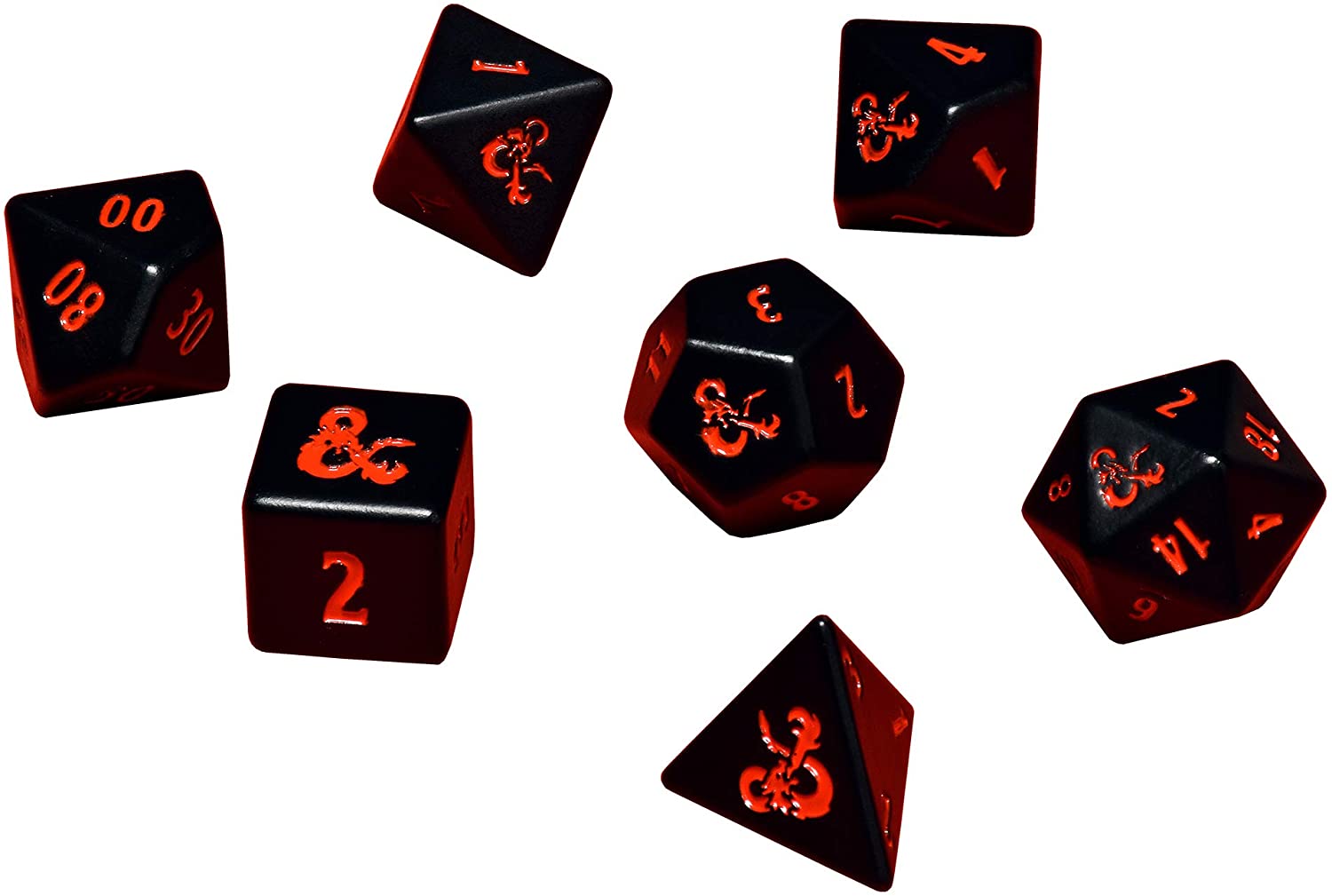 Heavy Metal D&D RPG Dice Set | Grognard Games
