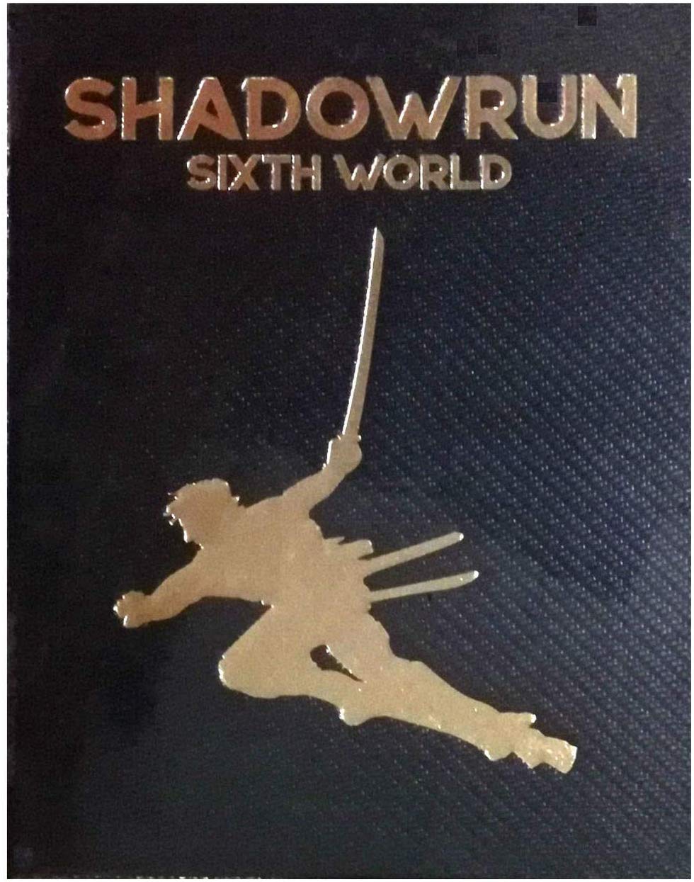 Shadowrun Sixth World RPG Core Rules Limited Edition | Grognard Games