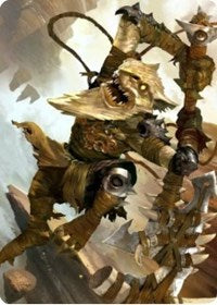 Teeterpeak Ambusher Art Card [Zendikar Rising Art Series] | Grognard Games