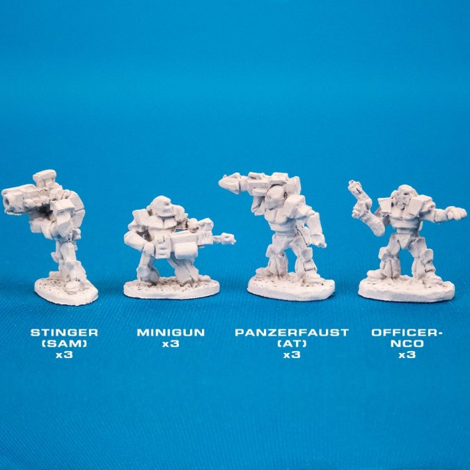 CAV 72249 Power Armor Infantry w/ Heavy Weapons | Grognard Games