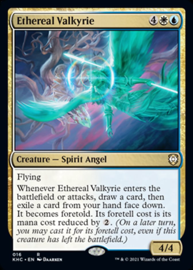 Ethereal Valkyrie [Kaldheim Commander] | Grognard Games