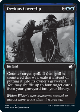 Devious Cover-Up [Innistrad: Double Feature] | Grognard Games