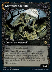 Graveyard Trespasser // Graveyard Glutton (Showcase Equinox) [Innistrad: Midnight Hunt] | Grognard Games