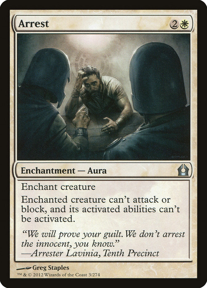 Arrest [Return to Ravnica] | Grognard Games