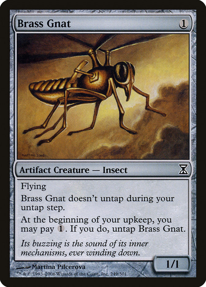 Brass Gnat [Time Spiral] | Grognard Games