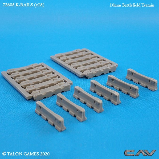 CAV 72605 K-Rails (3) | Grognard Games