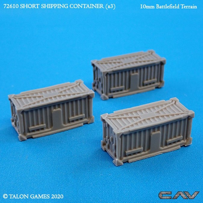 CAV 72610 Short Shipping Container (3) | Grognard Games