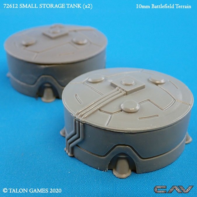 CAV 72612 Small Storage Tanks (2) | Grognard Games