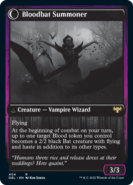 Voldaren Bloodcaster // Bloodbat Summoner [Innistrad: Double Feature] | Grognard Games