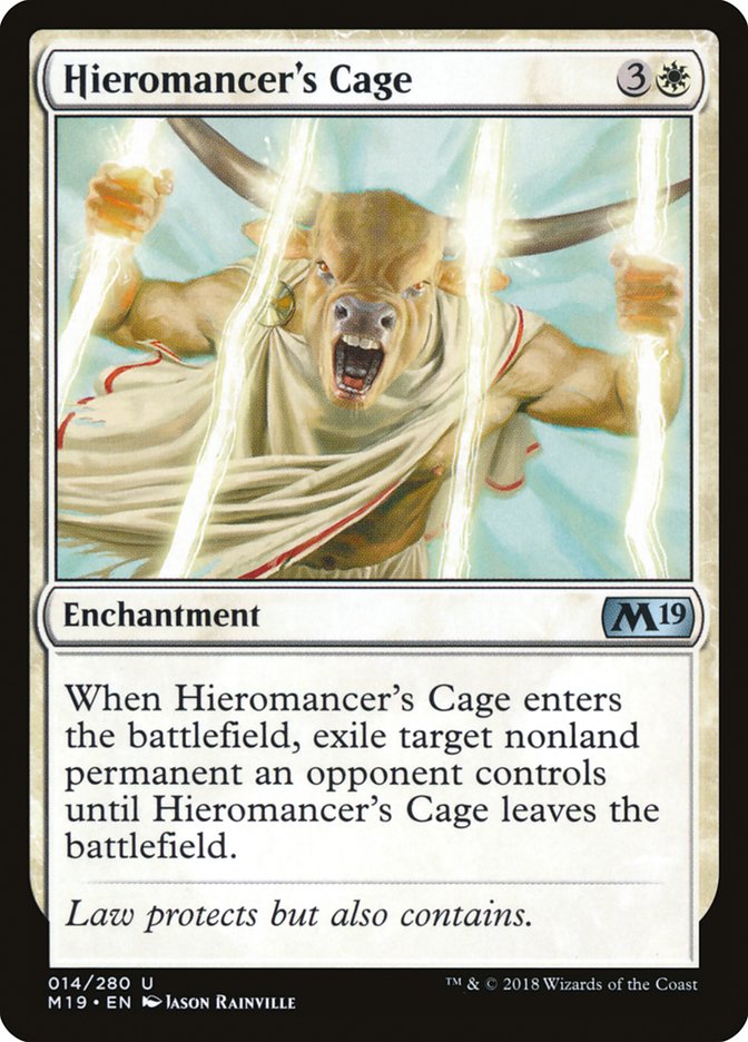 Hieromancer's Cage [Core Set 2019] | Grognard Games