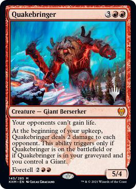 Quakebringer [Kaldheim Promos] | Grognard Games