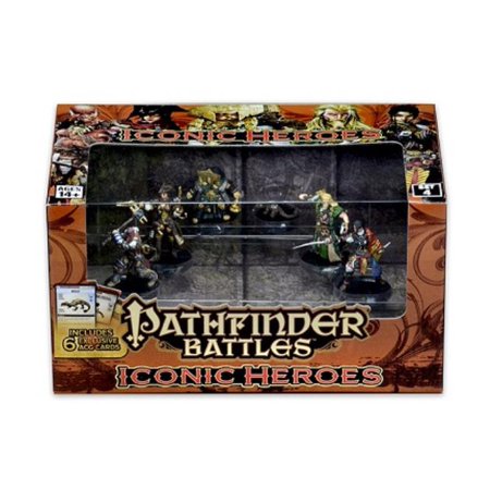 WizKids 717806 Pathfinder Battles: Iconic Heroes Set 4 | Grognard Games