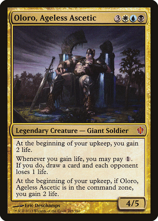 Oloro, Ageless Ascetic [Commander 2013] | Grognard Games