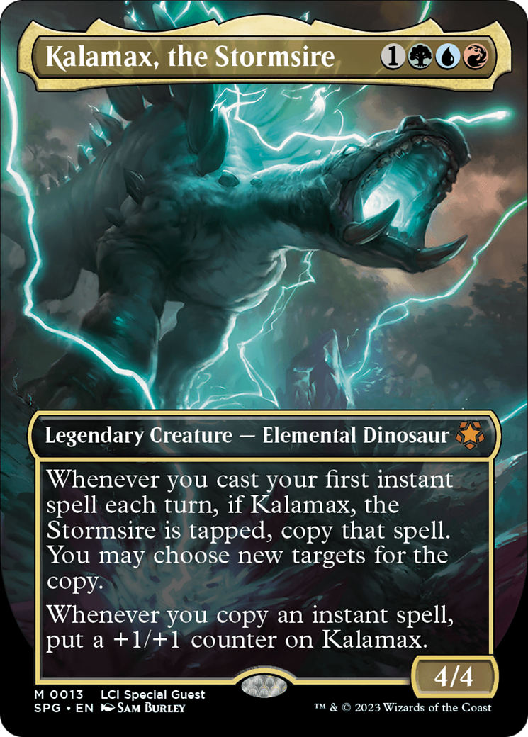 Kalamax, the Stormsire (Borderless) [The Lost Caverns of Ixalan Special Guests] | Grognard Games